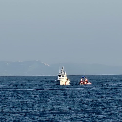 Recuperato cadavere a largo di Erchie: possibili corrispondenze con Manuel Cientanni