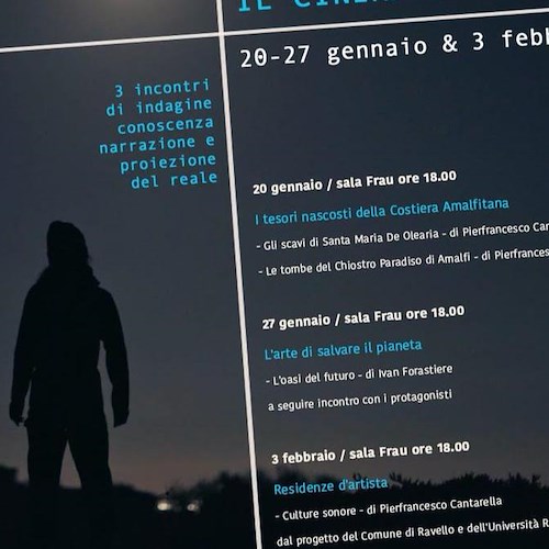 Recupero del fiume Volturno. 27 gennaio nuovo appuntamento con "Ravello, il cinema del reale"<br />&copy;