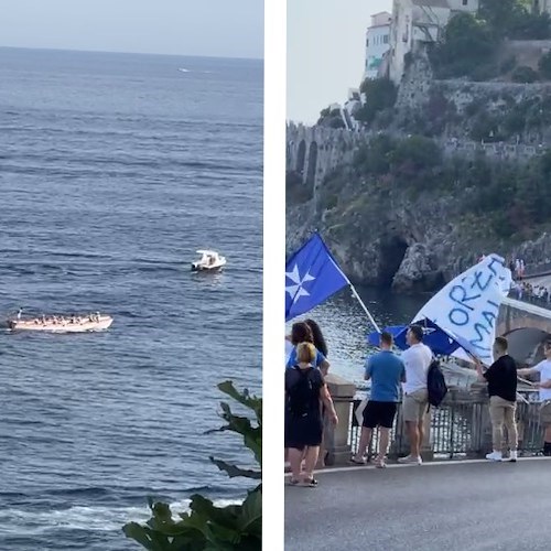 Regata, Genova si aggiudica la vittoria del mini-palio remiero con equipaggi misti. Amalfi terza /VIDEO