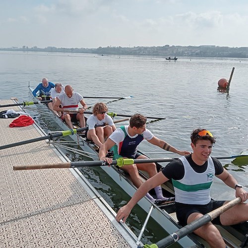 Regata selettiva Lago Patria, buoni risultati per la Canottieri Partenio di Maiori 