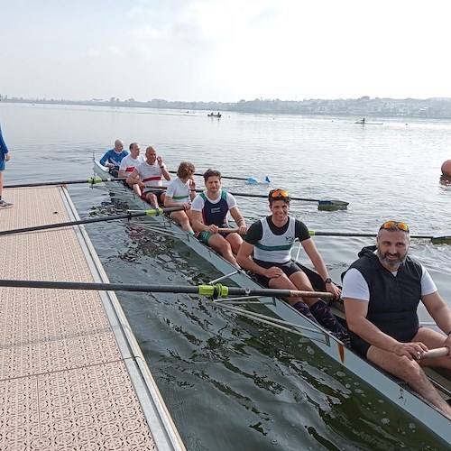 Regata selettiva Lago Patria, buoni risultati per la Canottieri Partenio di Maiori 