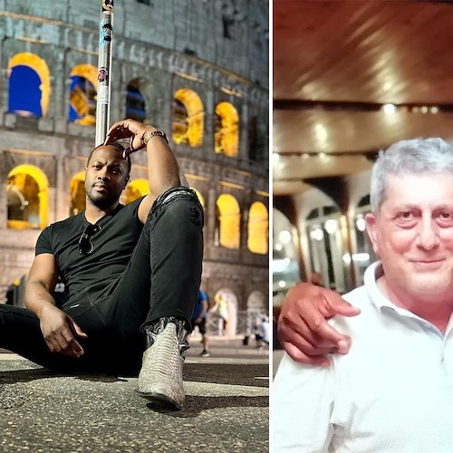 Relax in Costa d'Amalfi per Ser'Darius Blain: cena al "Nettuno" e party in mare per l'attore di Jumanji