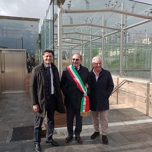 Rete ferroviaria, linea Napoli-Salerno-Battipaglia: aperto un nuovo sottopasso pedonale a Pompei