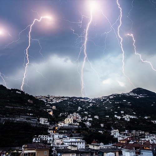 Riecco il maltempo: da Protezione Civile allerta per temporali in Campania