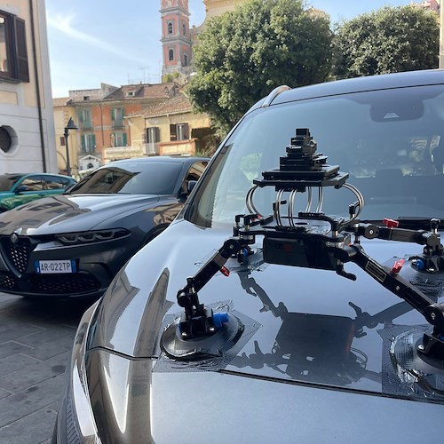 Riprese in Costiera Amalfitana per il nuovo spot dell’Alfa Romeo Tonale Plug-in Hybrid Q4 