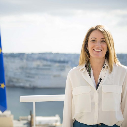Roberta Metsola eletta presidente del Parlamento europeo al primo turno