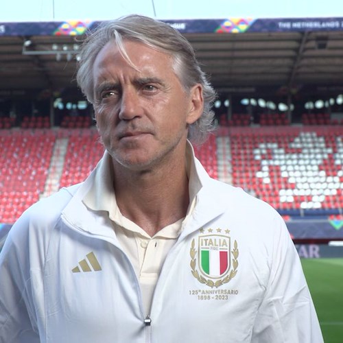 Roberto Mancini ex allenatore della Nazionale di Calcio<br />&copy; Pagina Facebook F.I.G.C.