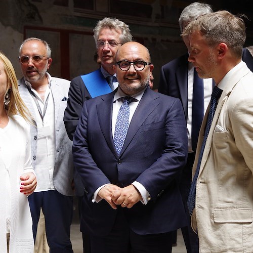 Roma e Pompei più vicine grazie a un Frecciarossa diretto: ad inaugurarlo la Presidente Meloni e il Ministro Sangiuliano