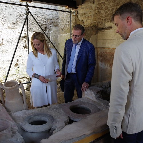 Roma e Pompei più vicine grazie a un Frecciarossa diretto: ad inaugurarlo la Presidente Meloni e il Ministro Sangiuliano