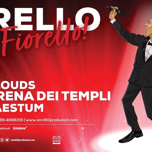 Rosario Fiorello arriva a Paestum con il suo show di successo