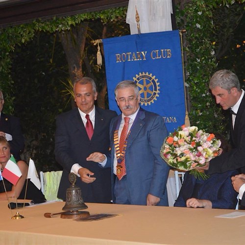 Rotary Club Costiera Amalfitana: è Andrea Giordano il nuovo presidente /FOTO