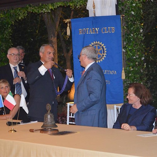 Rotary Club Costiera Amalfitana: è Andrea Giordano il nuovo presidente /FOTO