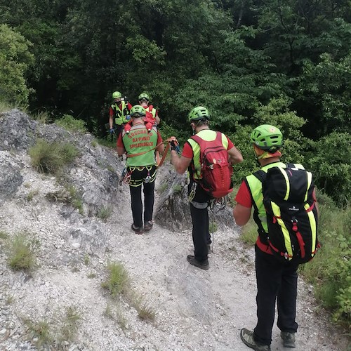 S'infortuna nella Valle delle Ferriere, nuovo intervento di soccorso a escursionista