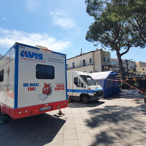 Sabato 19 marzo “Giornata del dono del Sangue” a Ravello, necessaria prenotazione