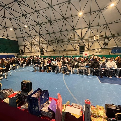 Sabato 7 gennaio Croce Rossa Costa Amalfitana replica Tombolata per finanziare nuove ambulanze