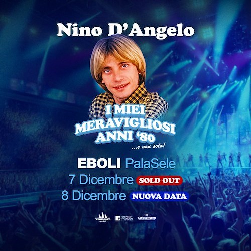 Il Vescovado - Sabato e domenica Nino D'Angelo arriva al PalaSele di Eboli:  ultimi biglietti disponibili