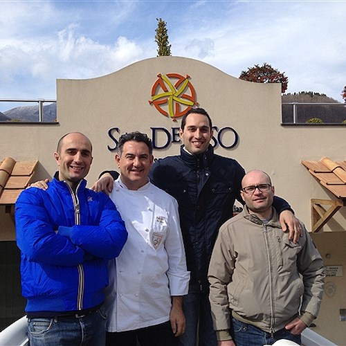 Sal De Riso e Pansa testimonial autorevoli del Limone Costa d'Amalfi IGP /FOTO
