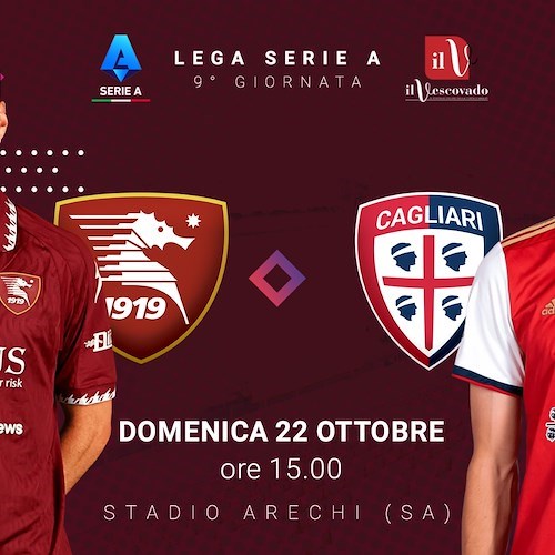 Salernitana-Cagliari, le probabili formazioni