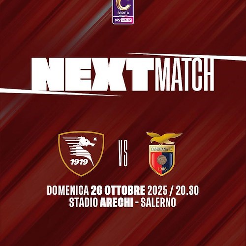 Salernitana-Casertana, i granata cercano punti pesanti per restare in vetta
