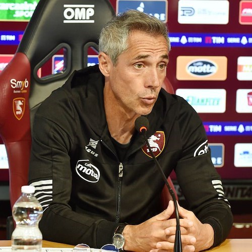 Salernitana, conferenza stampa di Paulo Sousa poi partenza per Empoli