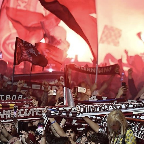 Salernitana, riapre la curva nord allo Stadio Arechi 