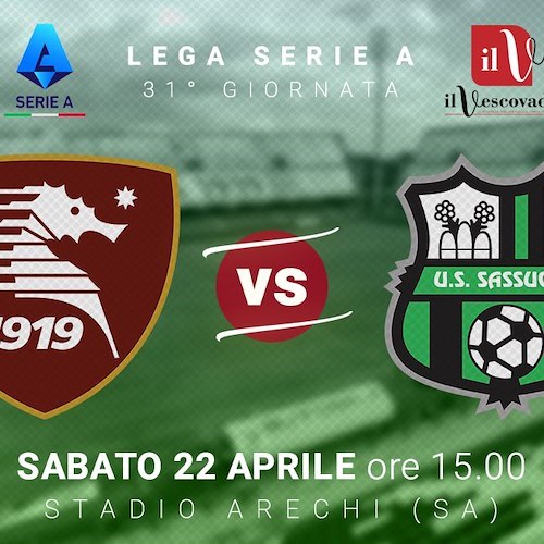 Salernitana-Sassuolo, le probabili formazioni