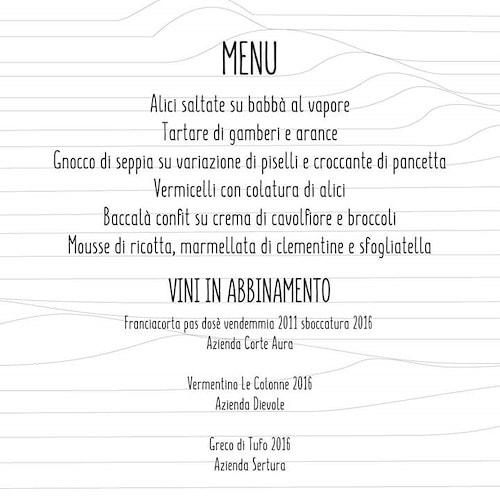 Salerno, 13 Salumeria e Cucina: 6 aprile cena a quattro mani con Giovanni Mellone e Gennaro Marciante (Acquapazza Cetara)