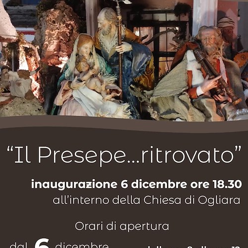 Salerno, 6 dicembre l’inaugurazione de “Il presepe ritrovato" nella frazione di Ogliara
