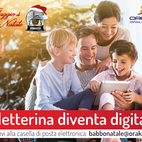Salerno, al Villaggio di Babbo Natale la letterina diventa digitale 