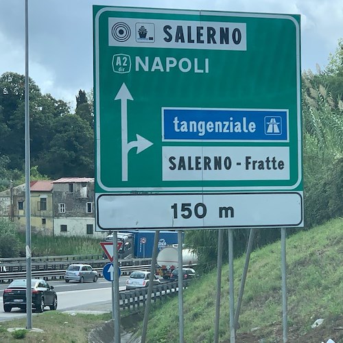 Salerno, Anas: manutenzione notturna sulla A2 'Autostrada Del Mediterraneo'