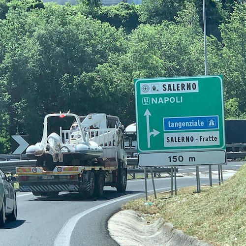 Salerno, Anas: manutenzione notturna sulla A2 'Autostrada Del Mediterraneo'