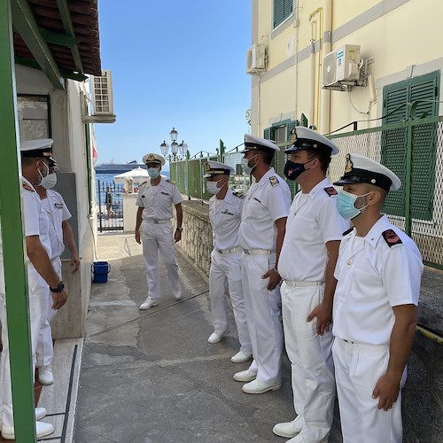 Salerno, CV Rosario Loreto nuovo comandante Capitaneria di Porto. La visita in Costiera Amalfitana [FOTO-VIDEO] 