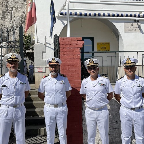 Salerno, CV Rosario Loreto nuovo comandante Capitaneria di Porto. La visita in Costiera Amalfitana [FOTO-VIDEO] 