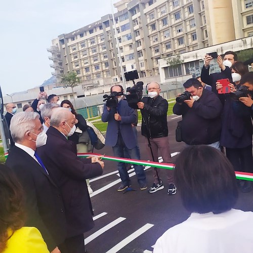 Salerno, intitolato a Gino Strada il nuovo parcheggio dell'ospedale "Ruggi" 