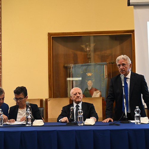 Salerno, stipulato protocollo d’intesa tra istituzioni per l'ex Tribunale e Salerno Est