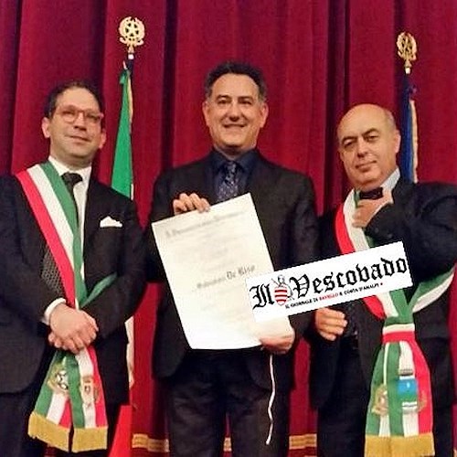 Salvatore De Riso Cavaliere dell’Ordine al Merito della Repubblica