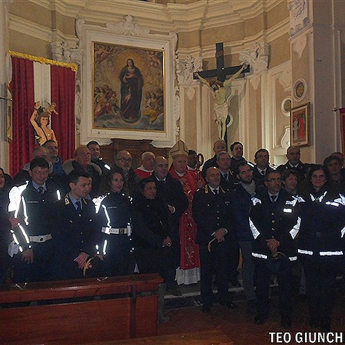 San Sebastiano, a Tramonti tradizionale festa della Polizia Locale /FOTO