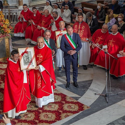 Santa Trofimena a Minori, festeggiato ieri il ritrovamento delle Sacre Spoglie /foto