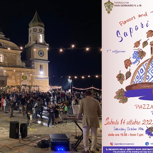 “Sapori d’Autunno”, 14 ottobre a Praiano la settima edizione della festa gastronomica in Piazza San Gennaro