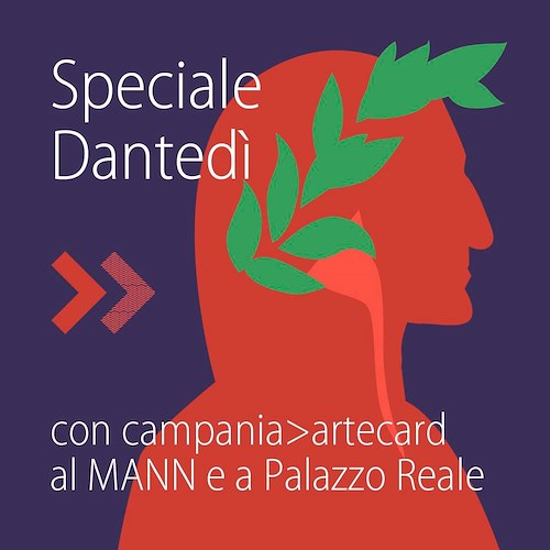 Scabec celebra la Giornata nazionale dedicata a Dante Alighieri con il lancio della Dantedì Artecard