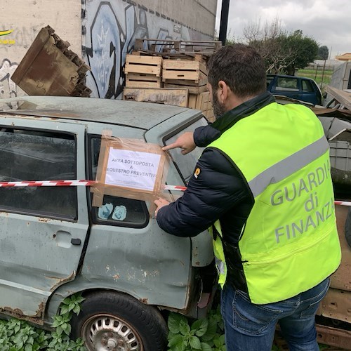 Scafati: sequestrate due discariche abusive a cielo aperto, denunciato un responsabile