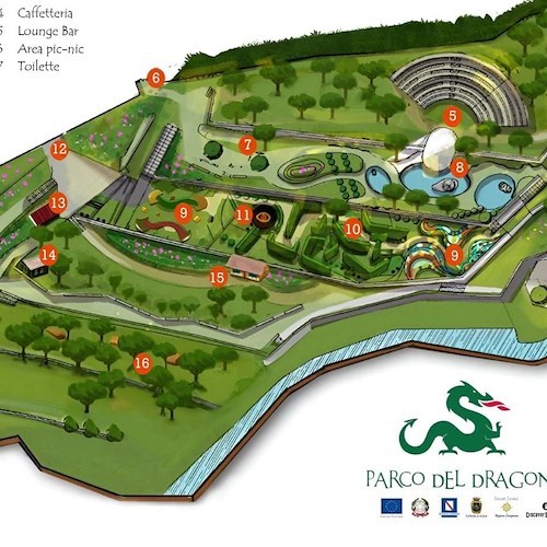 Scala, aperto al pubblico il Parco del Dragone: l'accesso sarà sempre gratuito ai residenti /FOTO