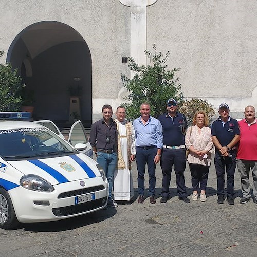 Scala, consegnata auto al corpo di Polizia Municipale