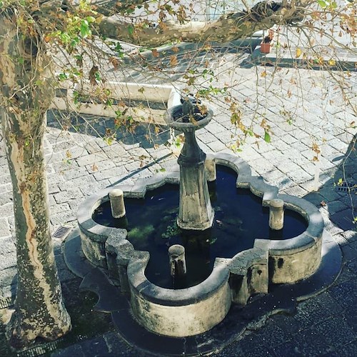 Scala ottiene più di 60mila euro per il restauro conservativo della fontana in Piazza Municipio