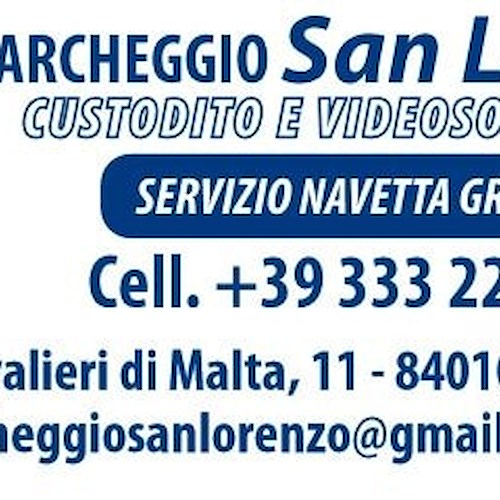 Scala-Ravello, riapre il "Parcheggio San Lorenzo": tariffe agevolate per strutture ricettive ed eventi