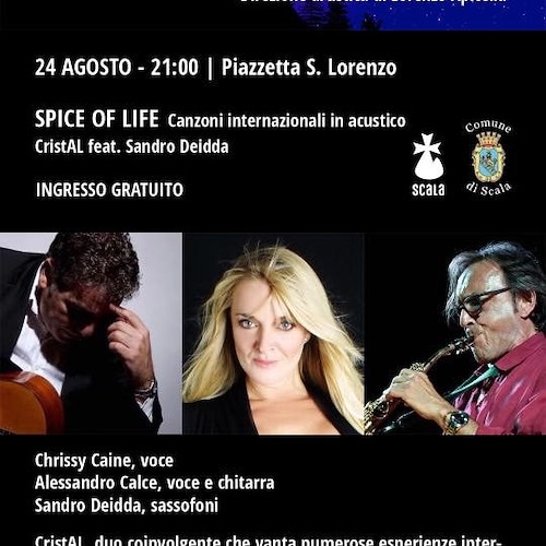 Scala: venerdì 24 i classici del pop internazionale in piazza S. Lorenzo