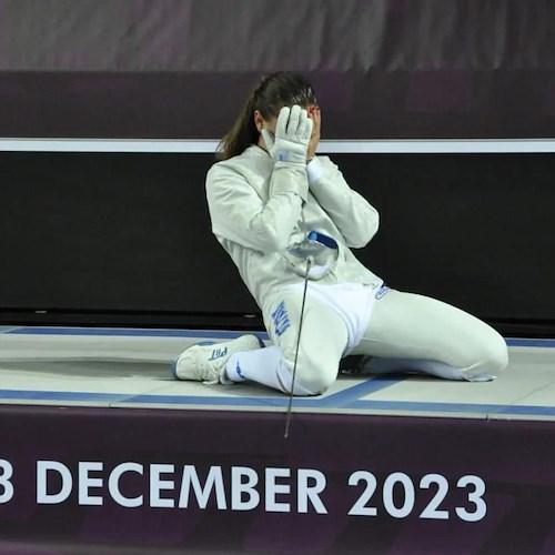 Scherma, la napoletana Mariella Viale conquista la medaglia d'oro in Coppa Del Mondo Under 20