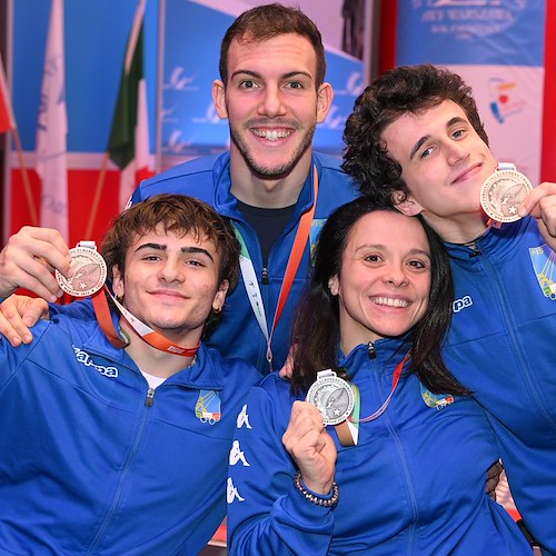 Sciabola, la campana Rossana Pasquino medaglia d'argento ai Campionati europei Paralimpici di Varsavia 