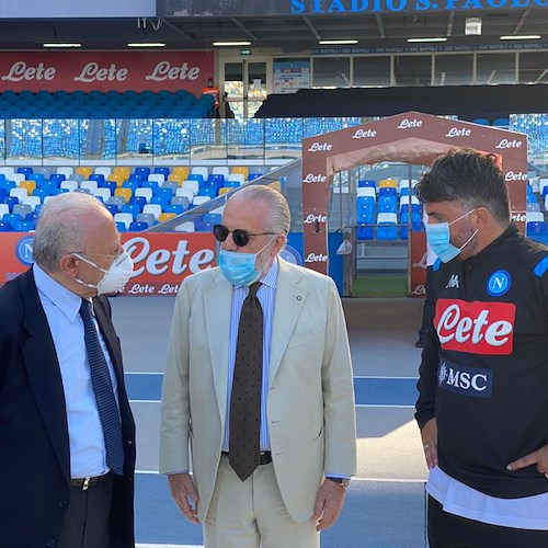 Scudetto Napoli, De Luca invita tifosi a non «alimentare tensioni intollerabili e avere rispetto per i valori sportivi»