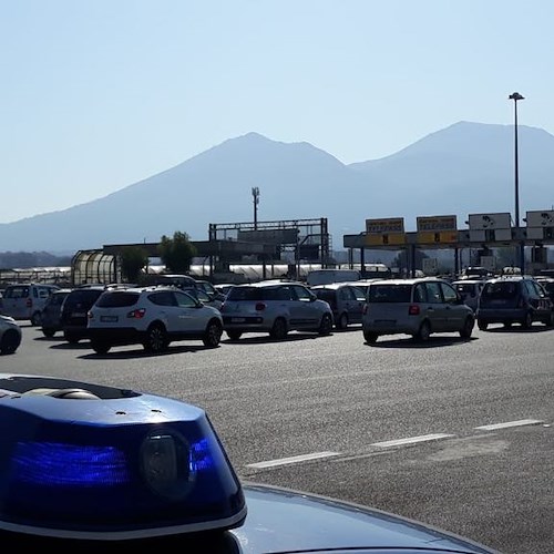 Secondo esodo d'agosto: sulle autostrade della Campania situazione sotto controllo